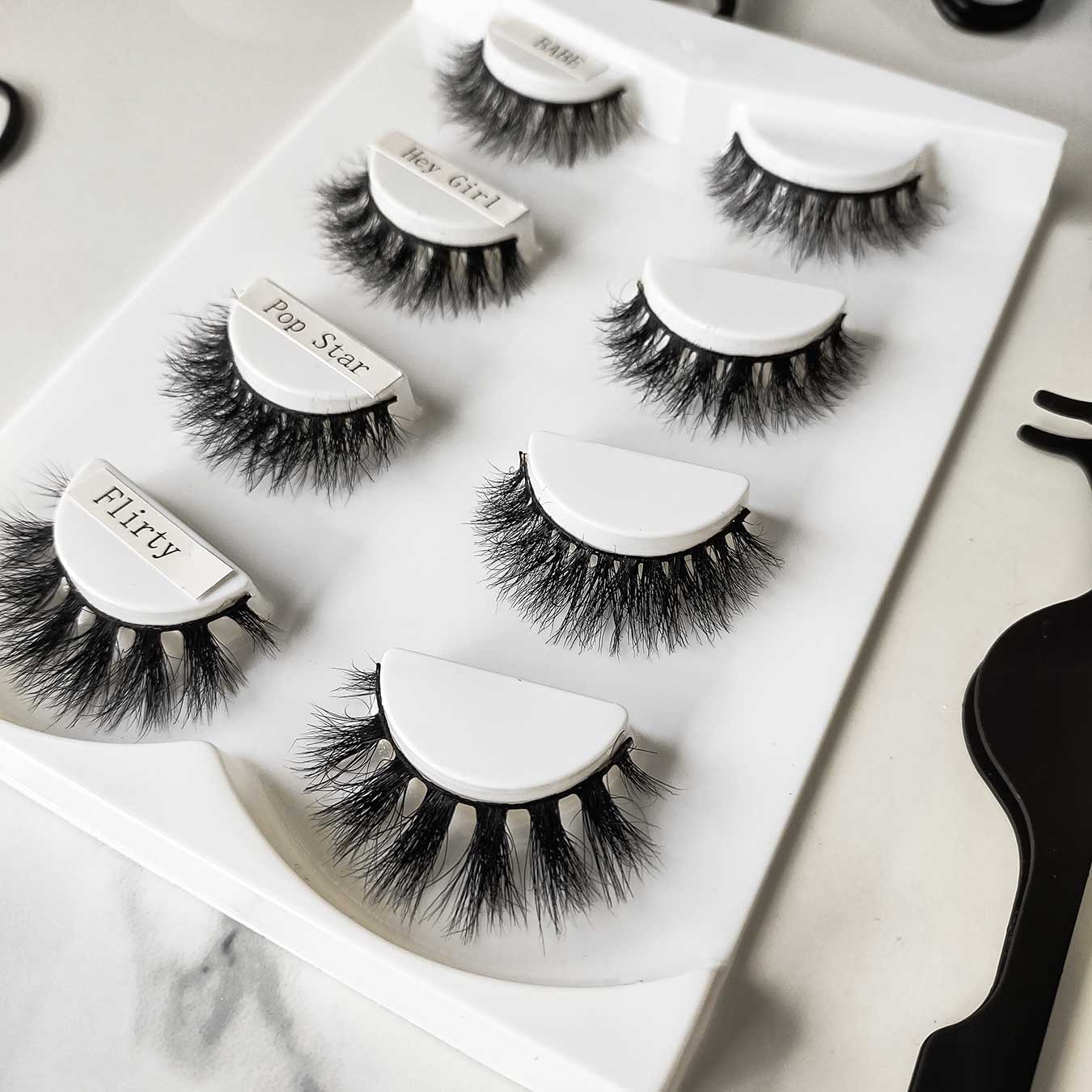 Doll Style Lashes 16mm Box 4 Pairs
