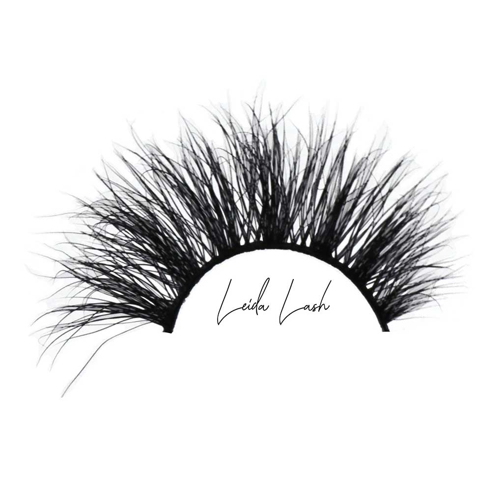 25mm lashes made with real min 3d fur in the style hot girl