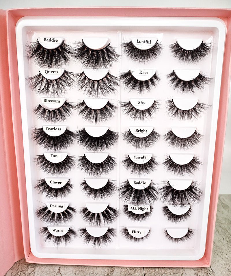 16 Mix Lashes 25mm