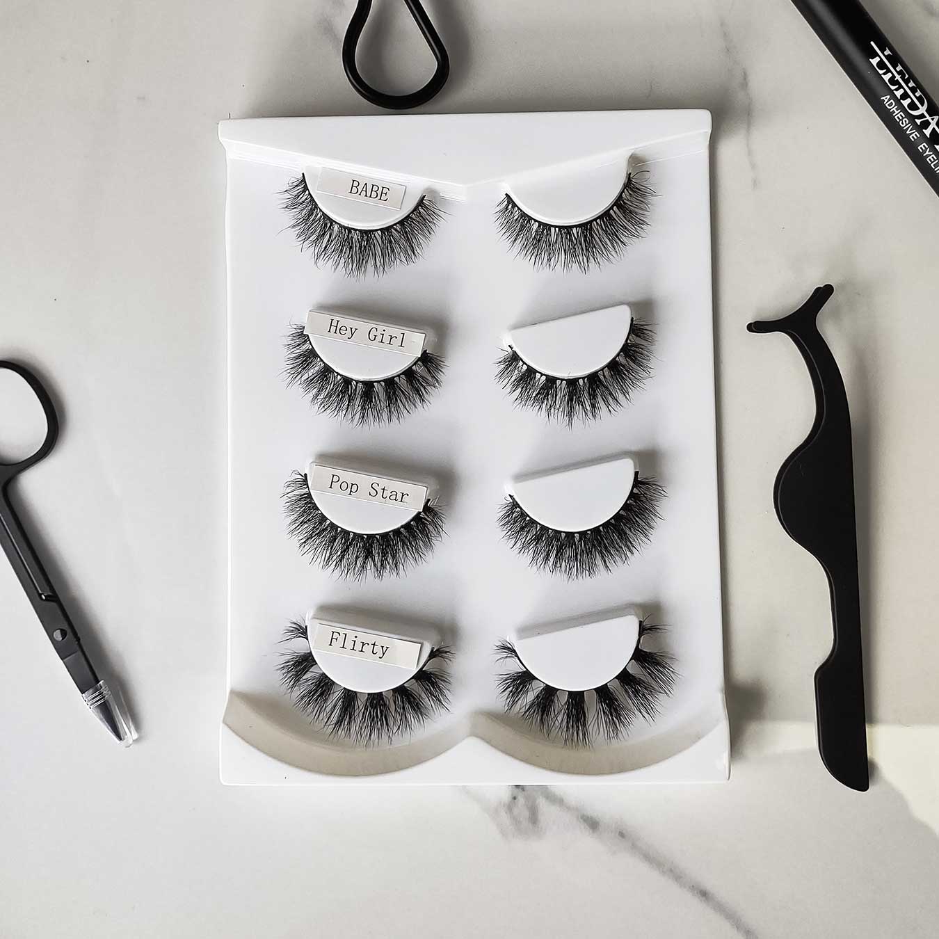 Doll Style Lashes 16mm Box 4 Pairs