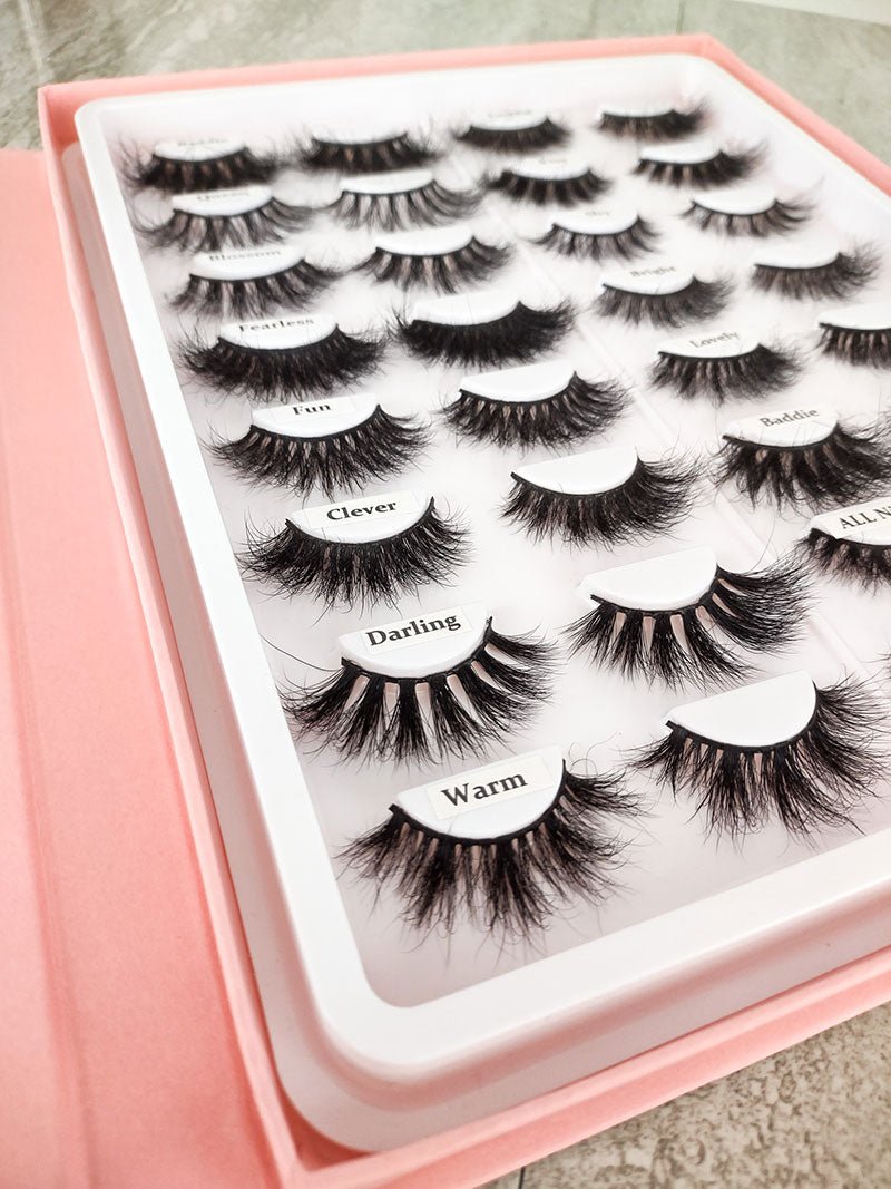 16 Mix Lashes 25mm